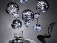 Pendul Glass Silver 280, 1 surse de iluminare